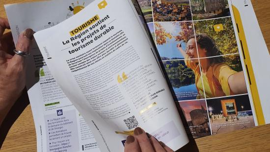 Ma Région est là !, le magazine de la Région Bourgogne-Franche-Comté - DR