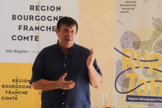 Eric Houlley, vice-président de la Région Bourgogne-Franche-Comté en charge des ruralités - Photo Océane Lavoustet