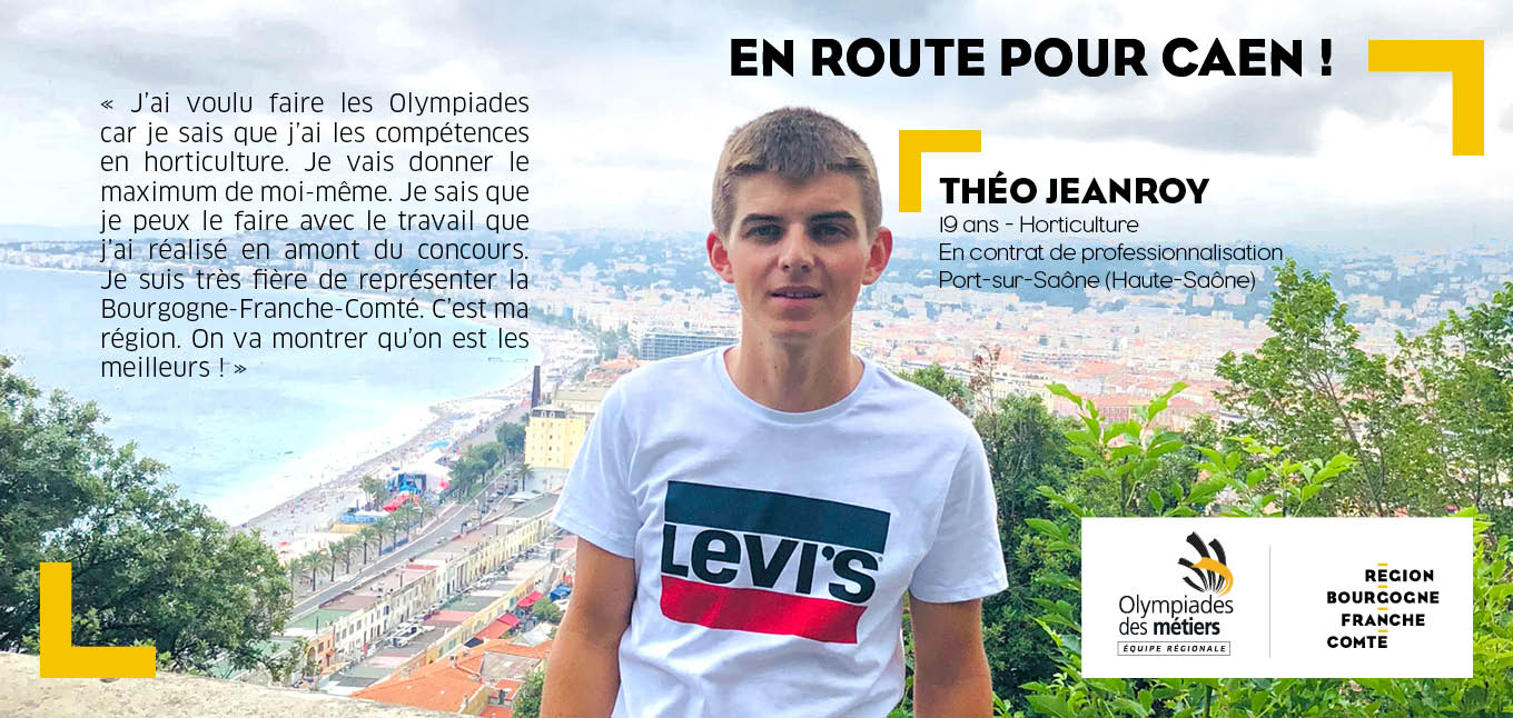 Théo Jeanroy, 19 ans, hoticulture