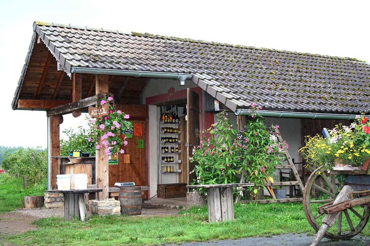 Le magasin de la ferme de la Charmoye (70) - Photo DR