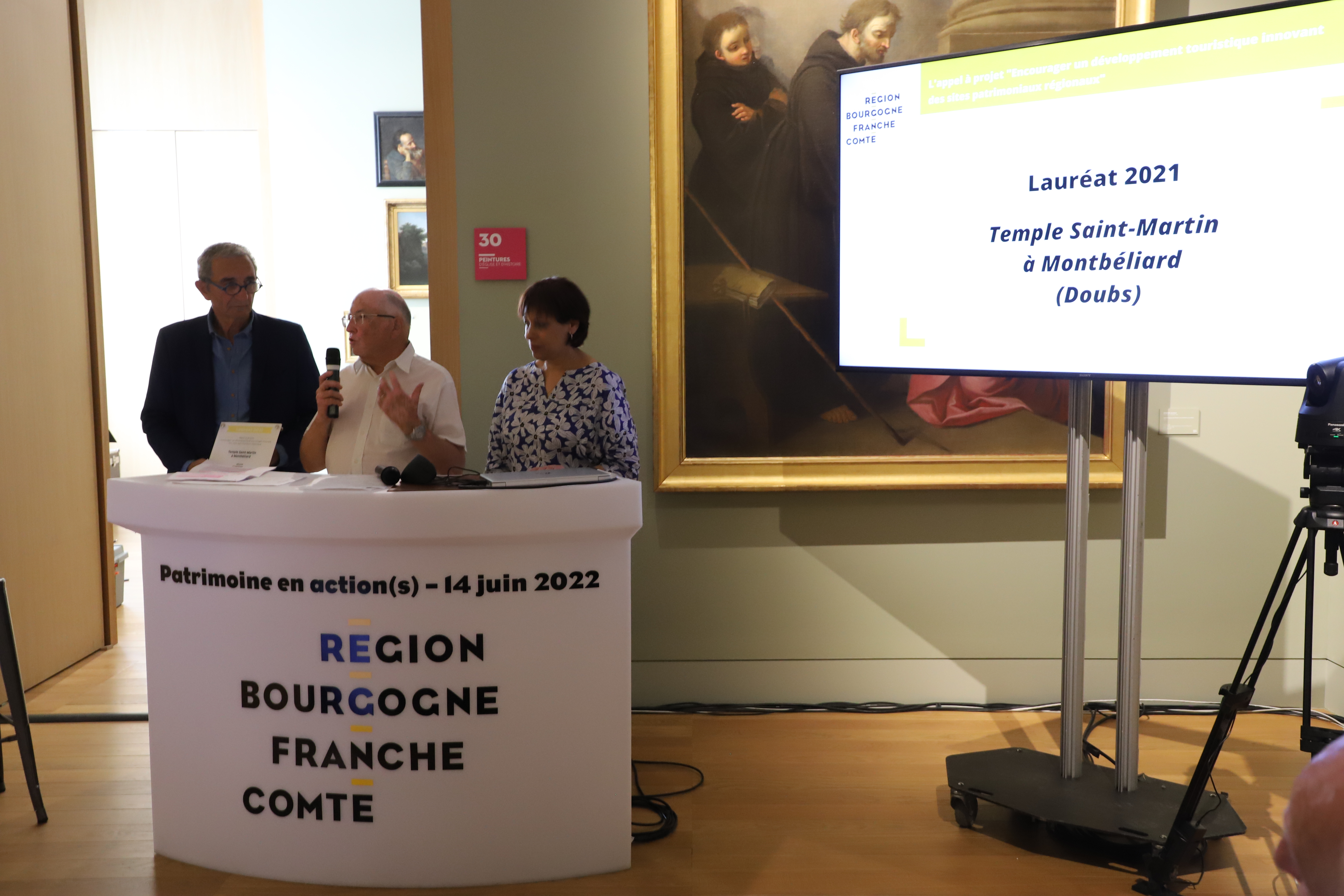 « Patrimoine en action(s) » au Musée des Beaux-Arts de Besançon, 14 juin 2022 - Photo DR