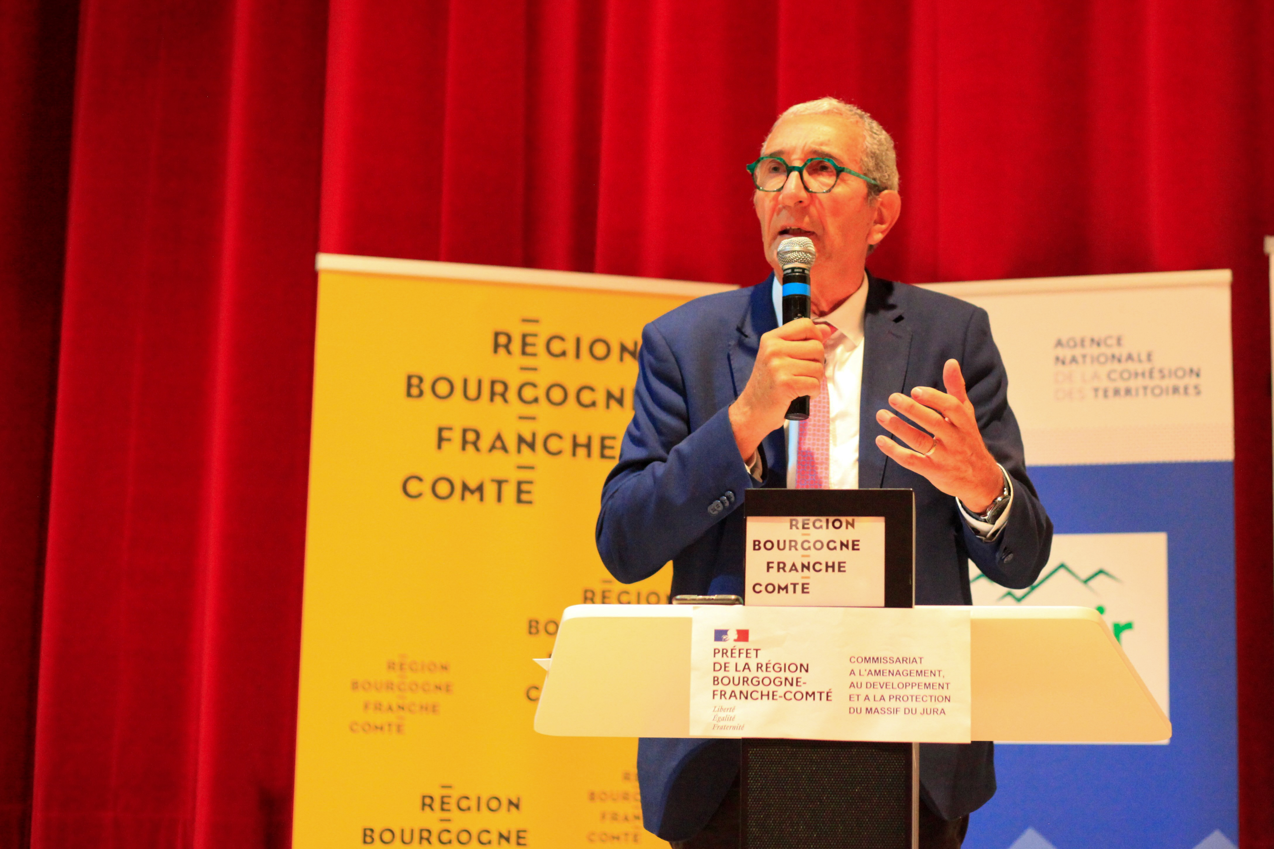 Patrick Ayache, vice-président de la Région en charge du tourisme - Photo Région Bourgogne-Franche-Comté