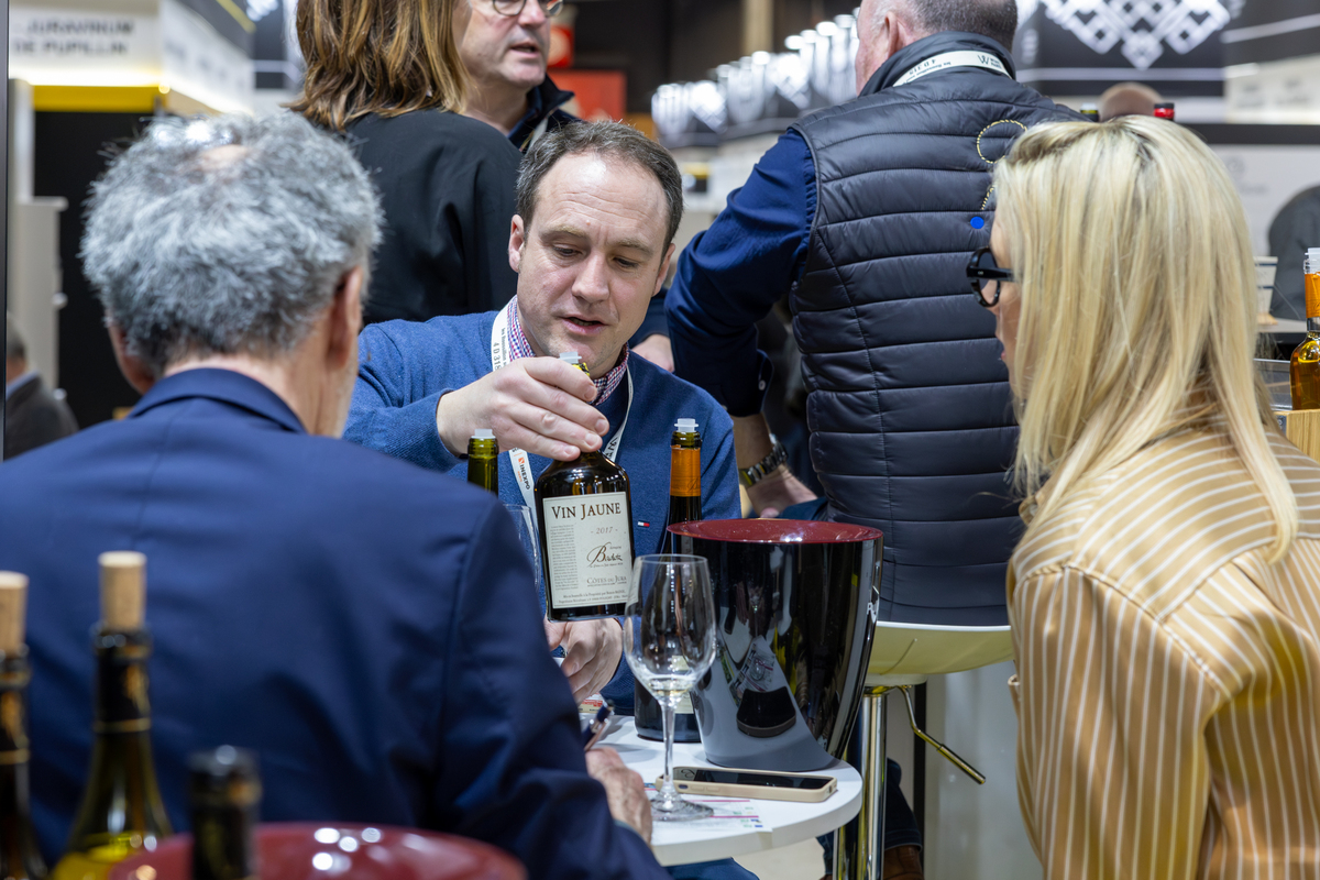 Pour Benoît Badoz, il n’y a pas difficulté pour vendre le vin jaune et sa spécificité aux Etats-Unis : « il y a un esprit d’ouverture que l’on n’a pas en France » - Photo Xavier Ducordeaux