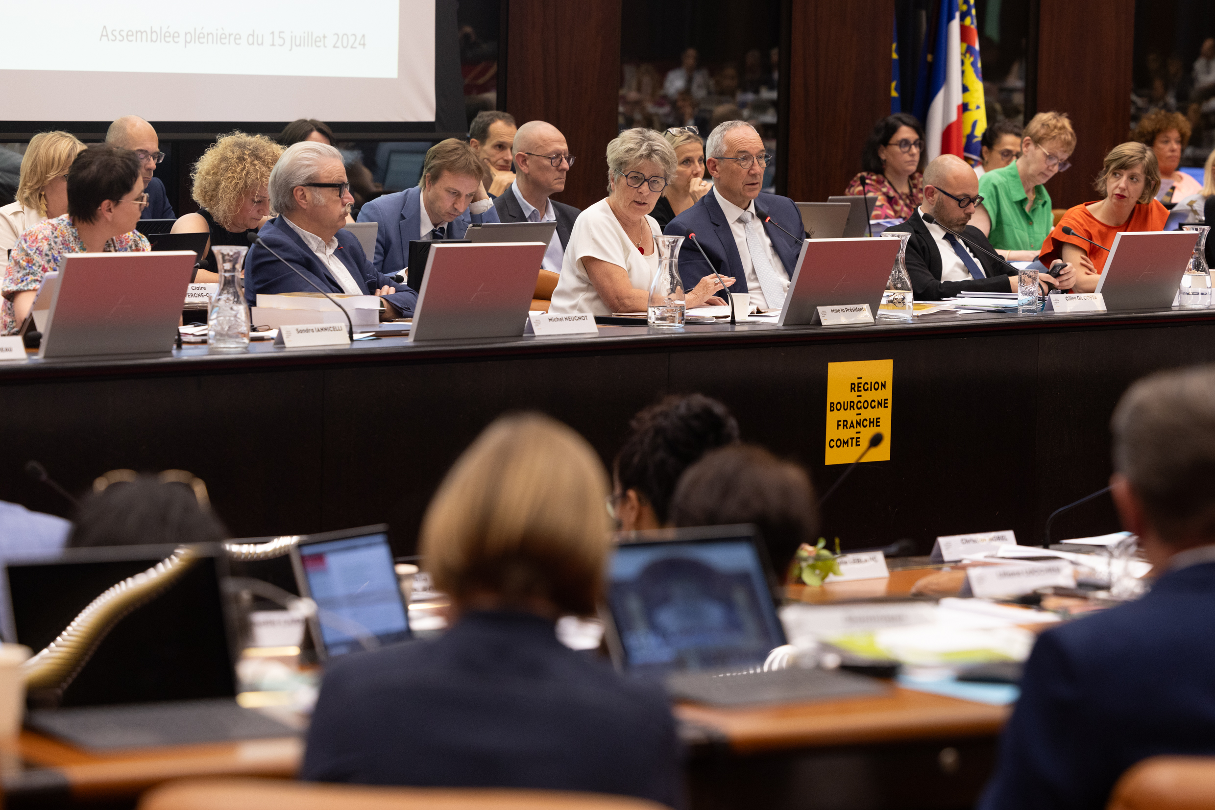 Assemblée plénière de la Région Bourgogne-Franche-Comté - Crédit Xavier Ducordeaux