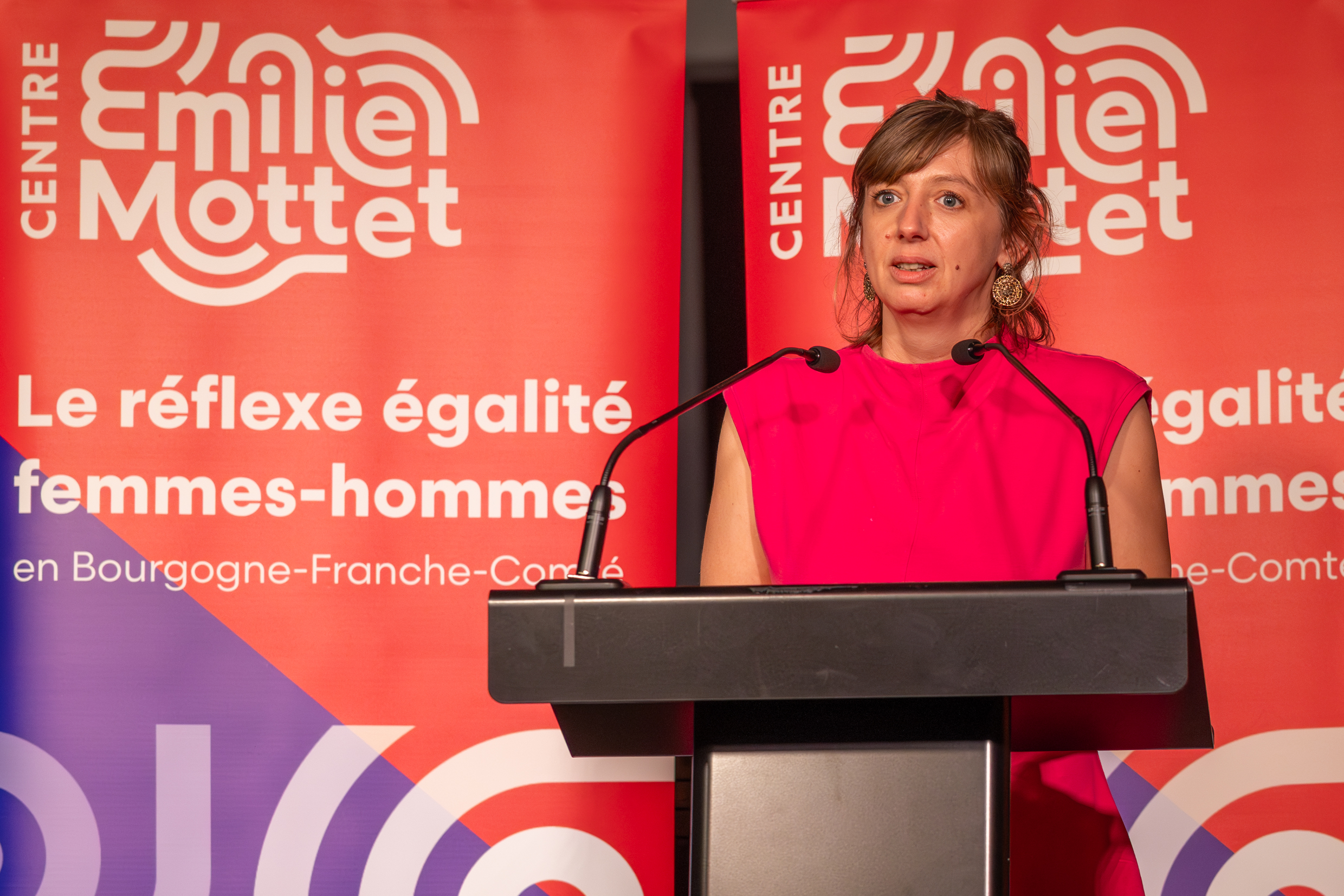 Laëtitia MARTINEZ, vice-présidente de la Région en charge de l’égalité réelle et de la laïcité. Photo : Xavier DUCORDEAUX