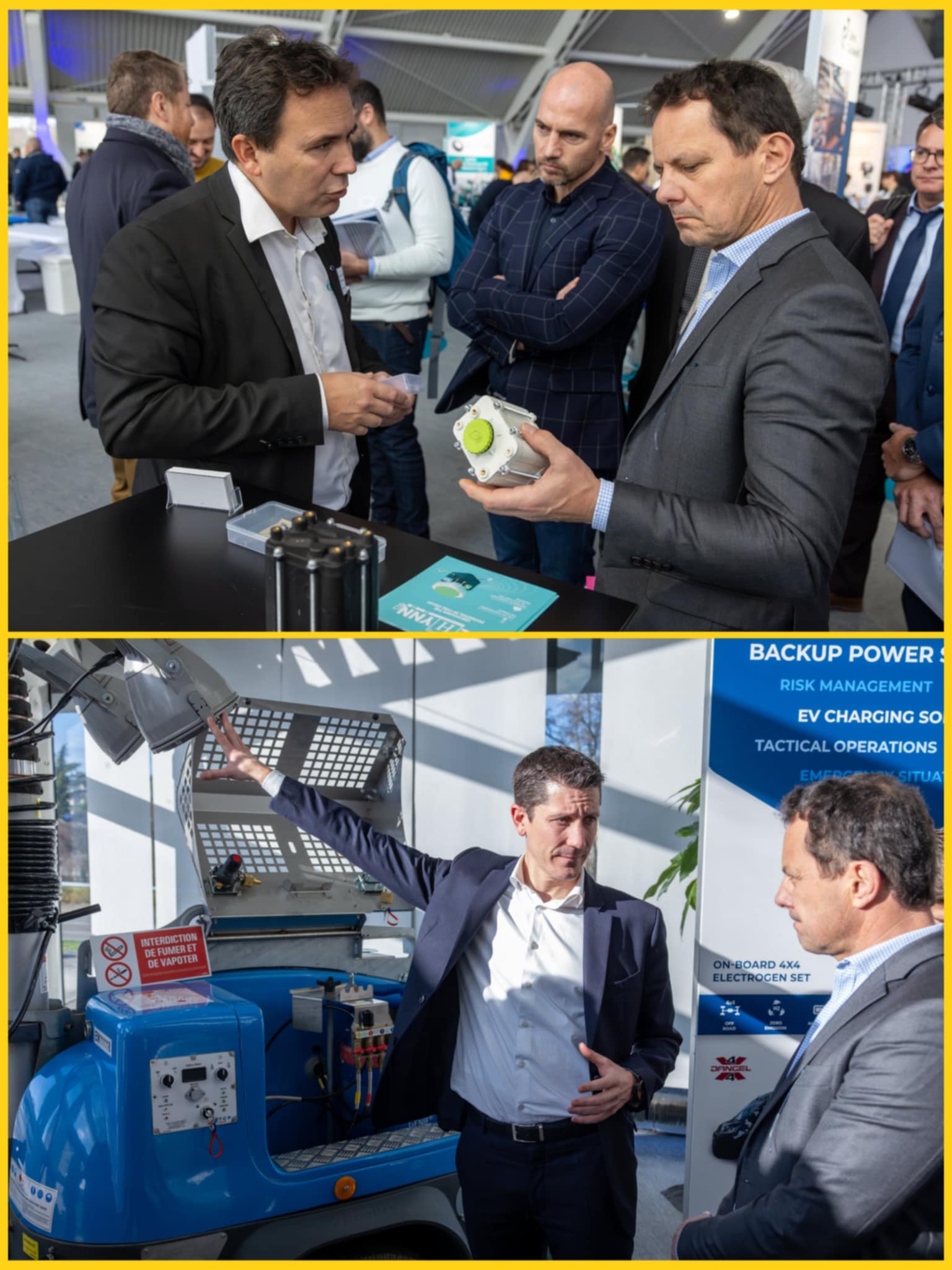 Clhynn (en haut) et H2SYS (en bas) veulent tirer leur épingle du jeu. Photo : Xavier DUCORDEAUX