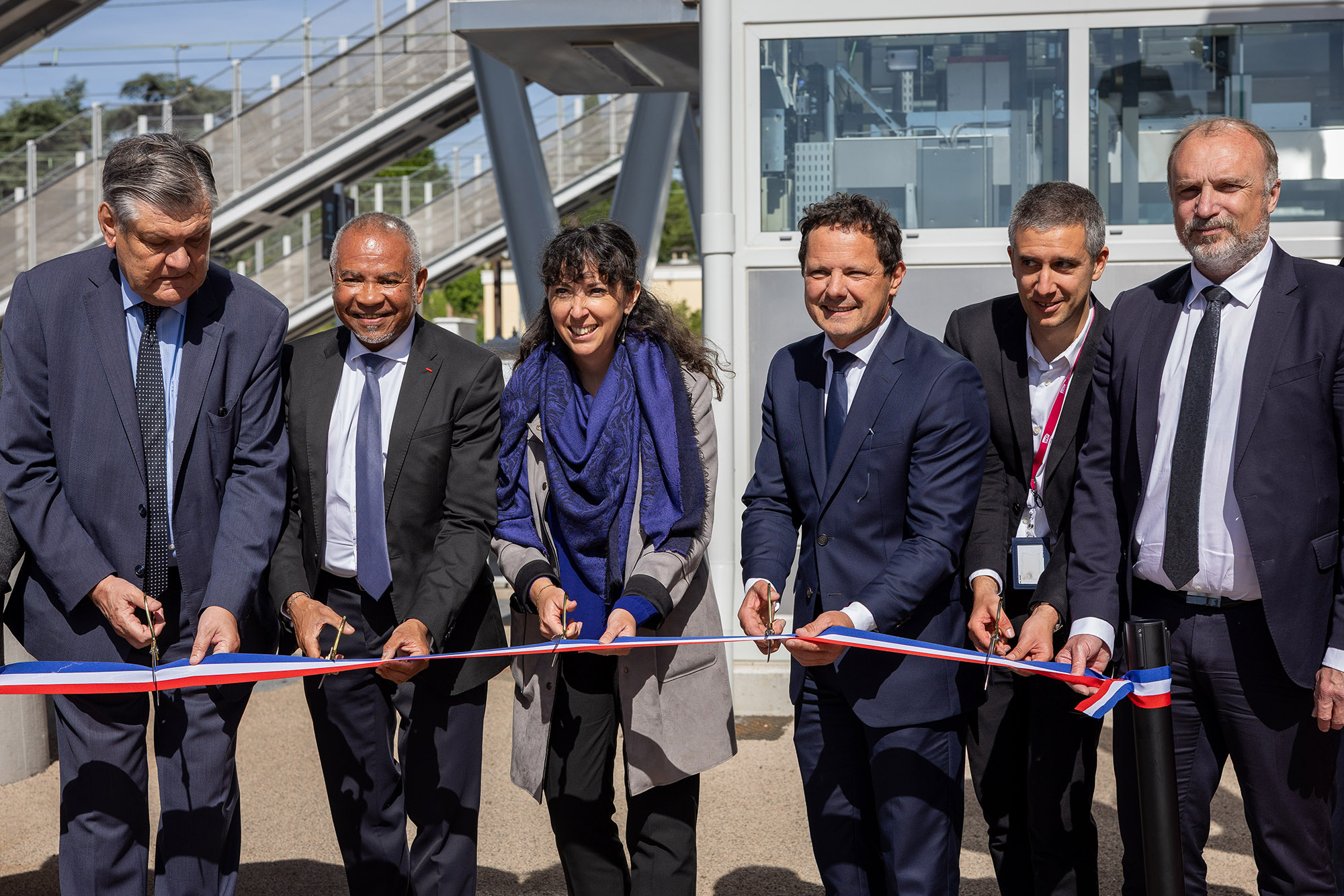 Après deux ans de travaux, la mise en accessibilité de la gare de Mâcon a été inaugurée jeudi 21 mai 2026 - Photo Baptiste Paquot