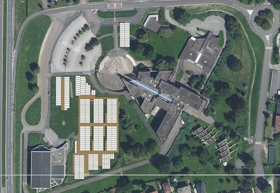 Projet en cours de définition, réponses fonctionnelles et techniques succeptibles d'évoluer - Crédit : entreprise Cougnaud