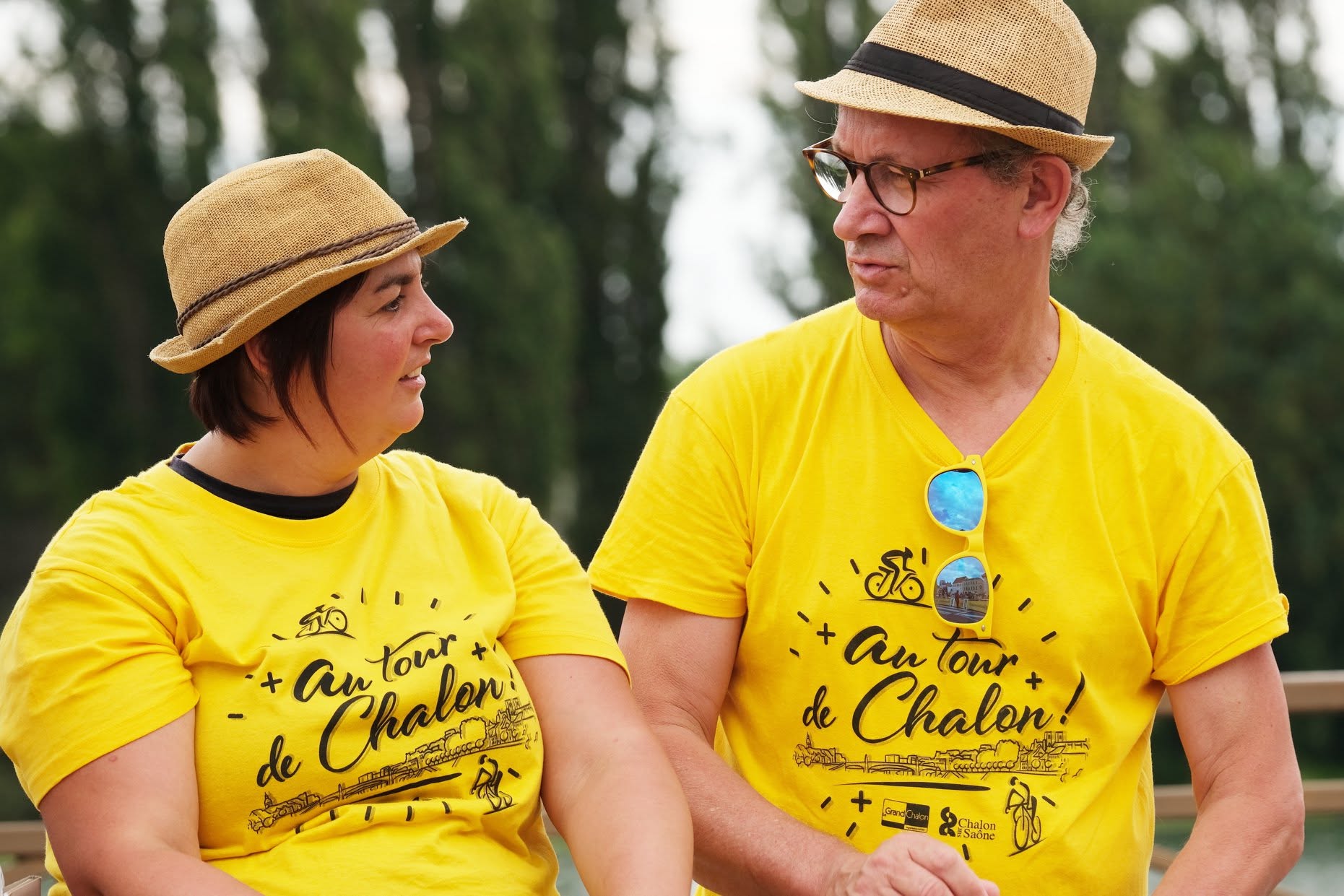Spectateurs au tour de Chalon !