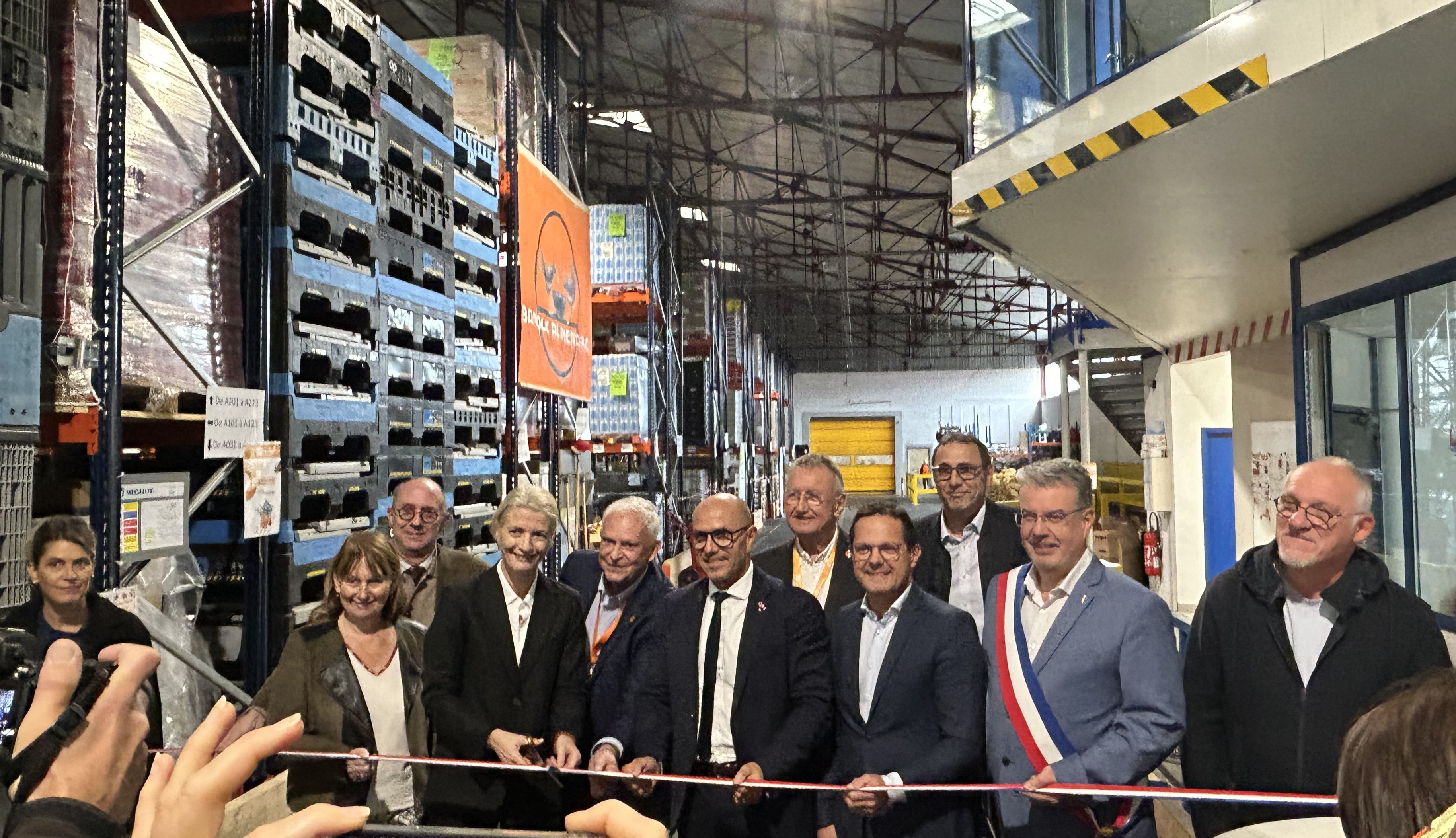 Ruban coupé vendredi 9 octobre 2026 ! Crédit Audrey Perrin / Région Bourgogne-Franche-Comté