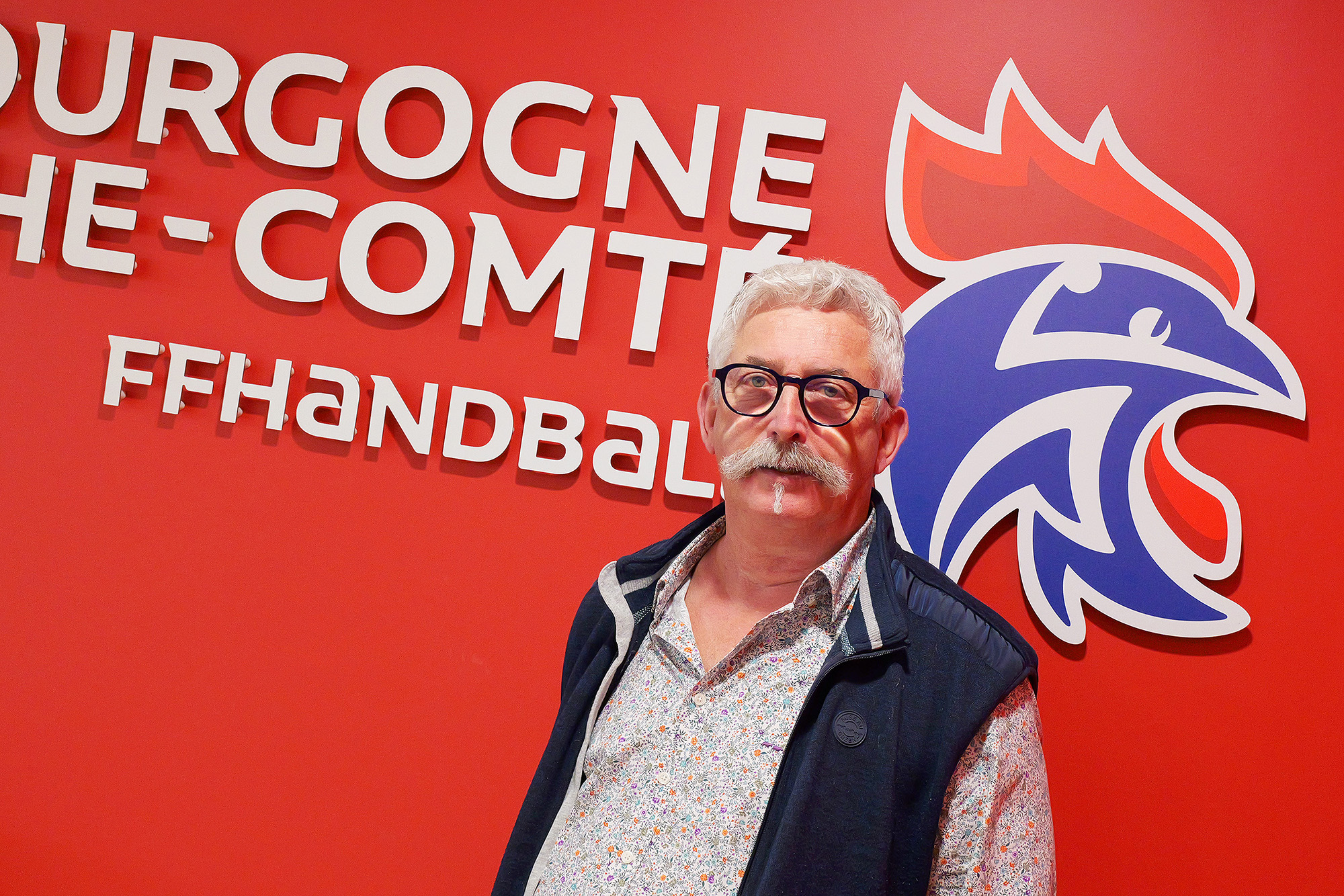 Marie-Albert Duffaut est le président de la ligue de Bourgogne-Franche-Comté de handball - Photo Gregory Lorenzini