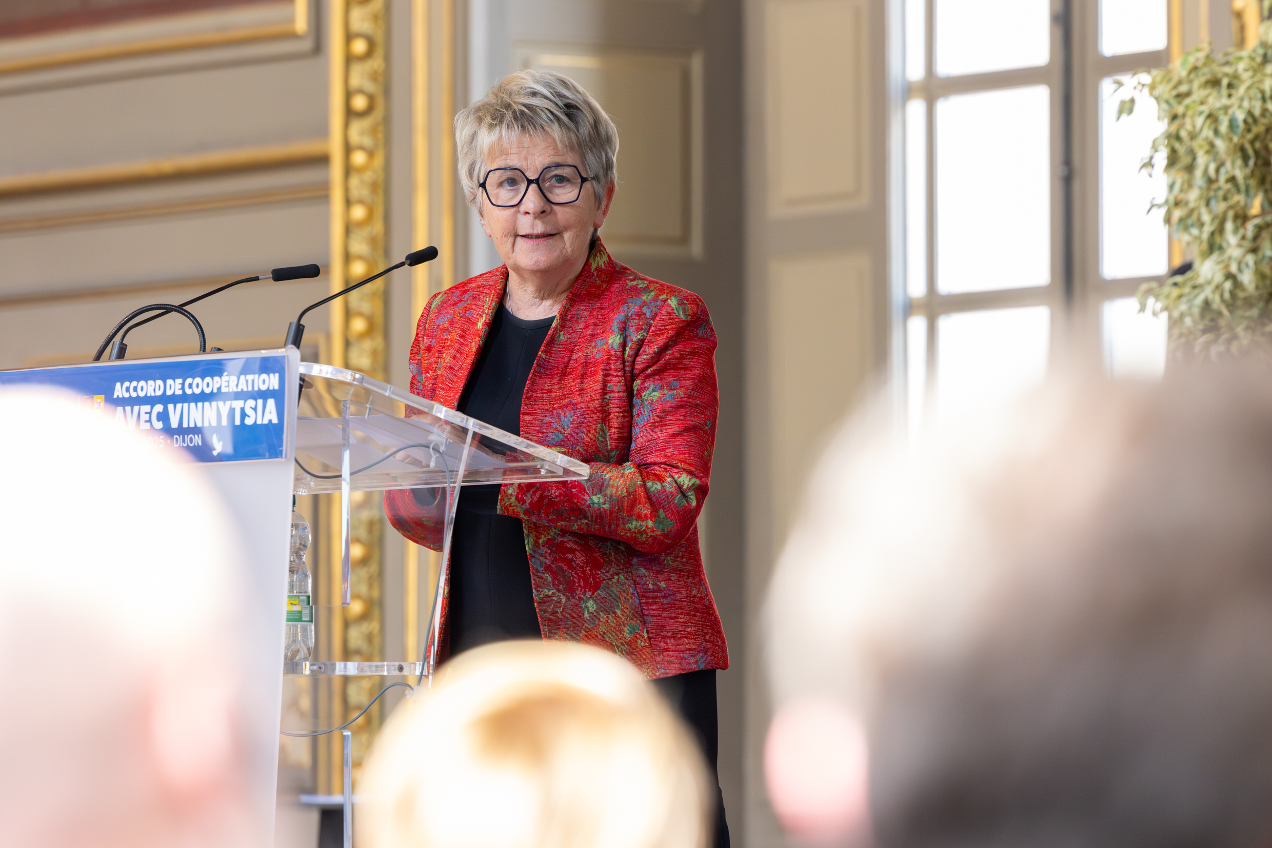 Marie-Guite Dufay. Photo : Xavier Ducordeaux