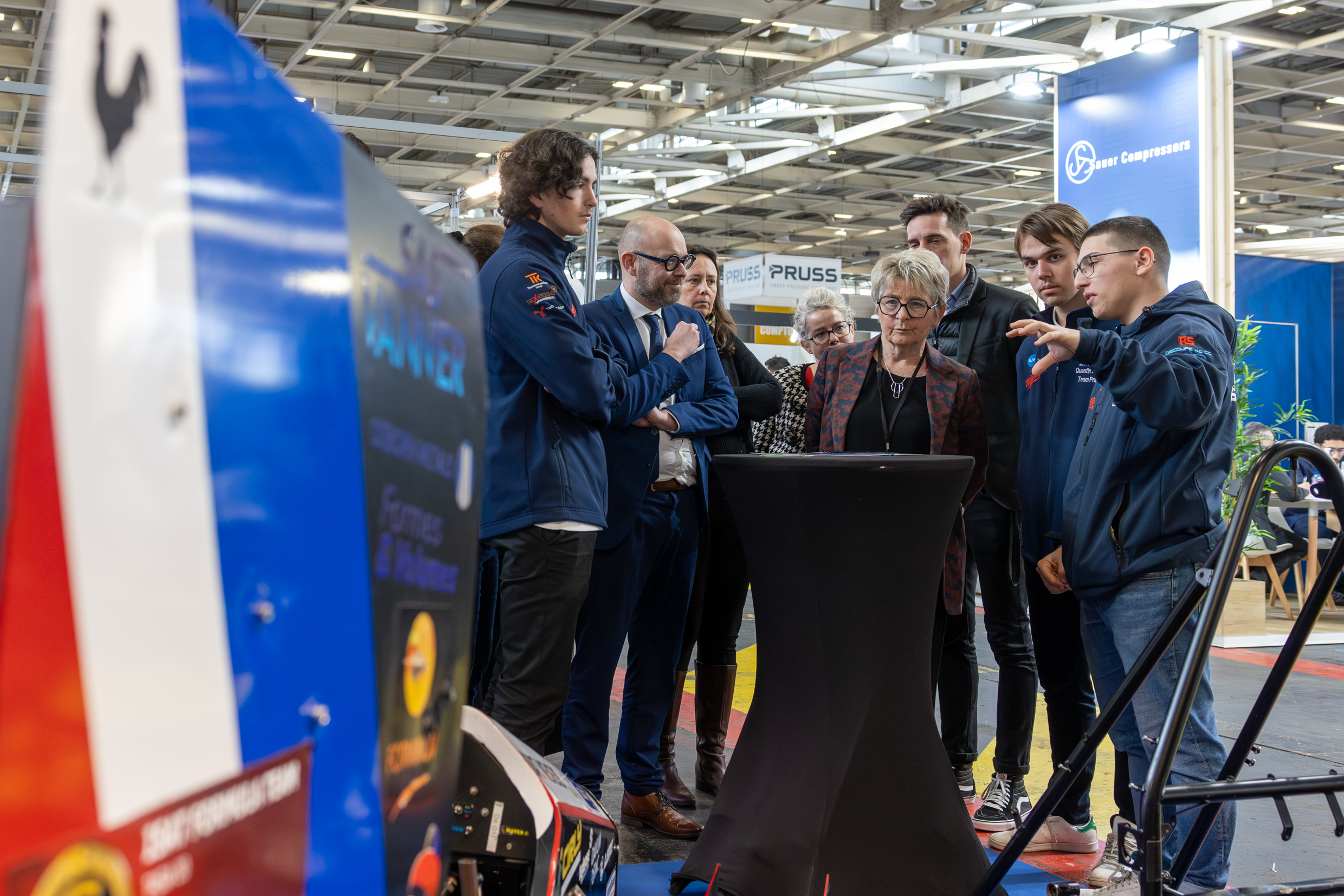 L’ISAT de Nevers est la seule école française à disposer d’un stand sur le salon Hyvolution - Photo Xavier Ducordeaux