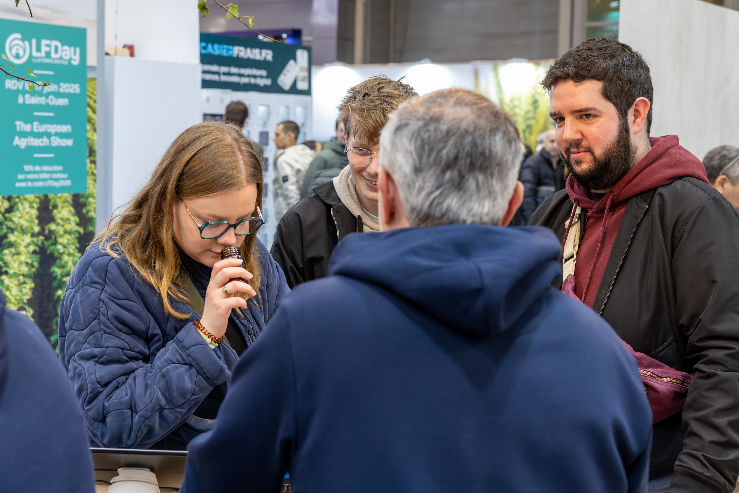 Thierry Thomas-Danguin, fier et heureux de partager avec le public parisien les conclusions de ses recherches. Photo : Xavier Ducordeaux