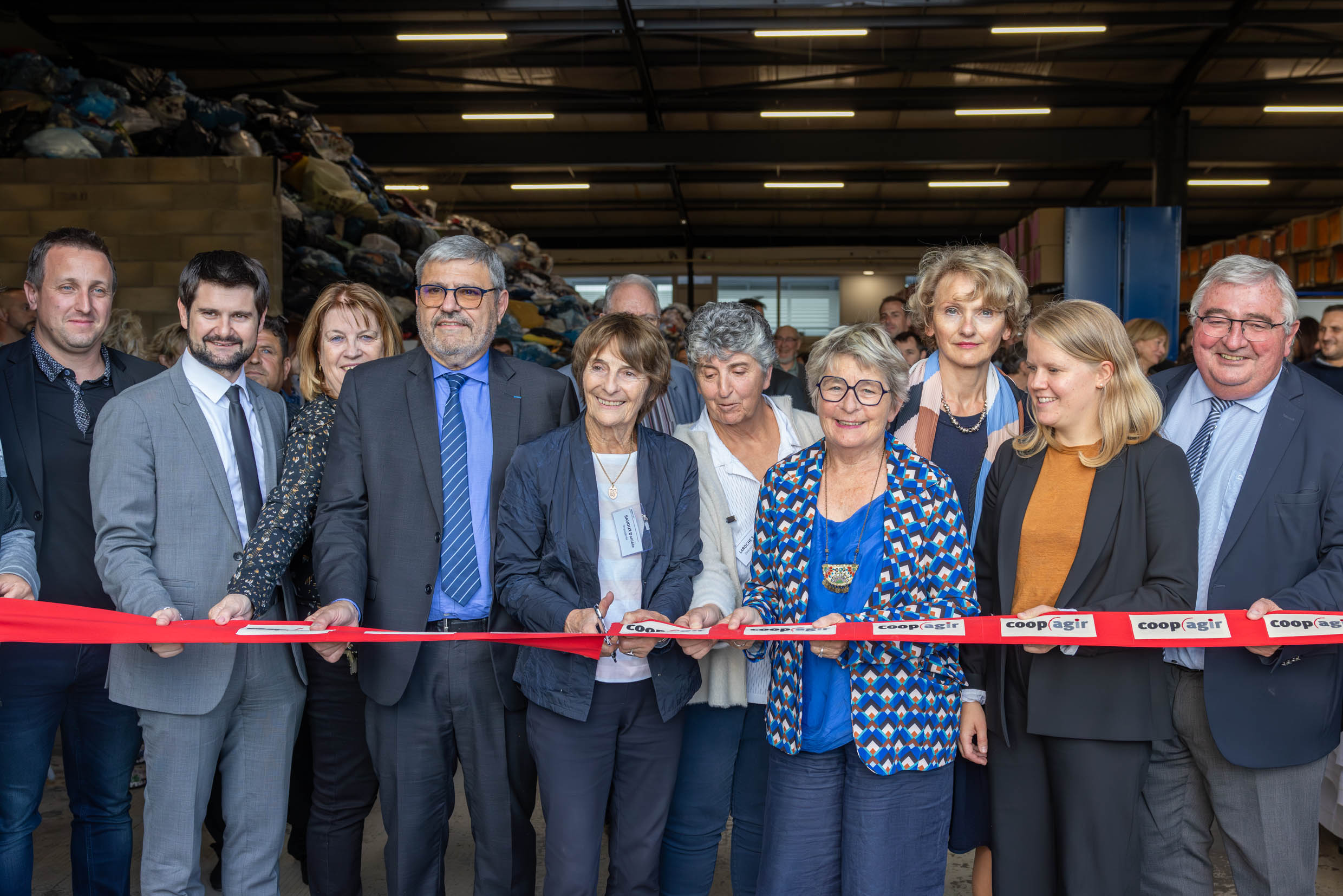 L’inauguration des nouveaux locaux d’Interfringues a eu lieu lundi 24 septembre 2024, en présence des autorités locales et régionales. Photo : Xavier Ducordeaux.