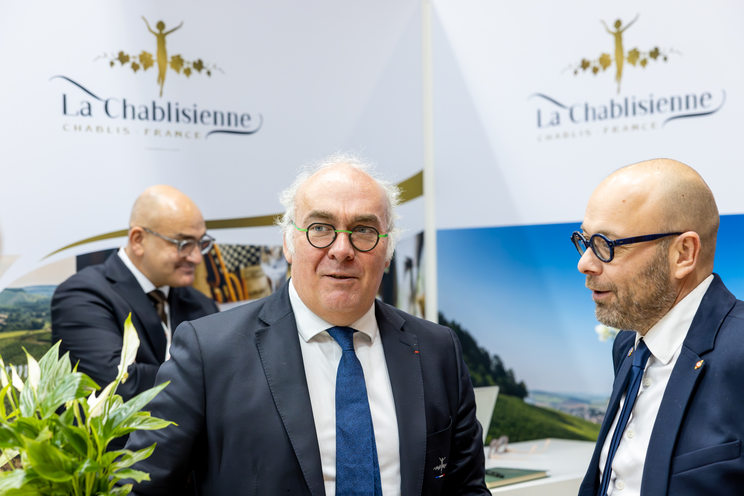 Damien Leclerc, directeur de La Chablisienne, expédie plus de 60 % de la production des vins de la coopérative icaunaise à l’étranger. Photo : Xavier Ducordeaux.