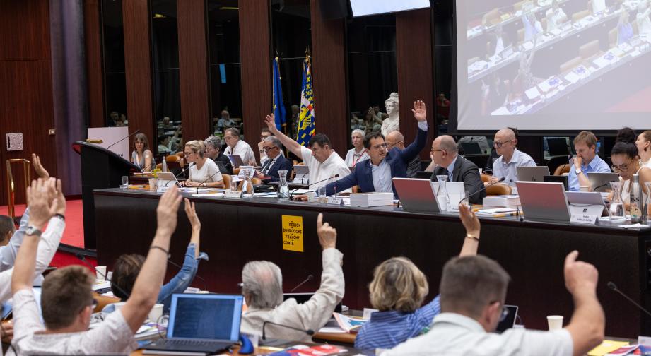 Assemblée plénière du Conseil régional de Bourgogne-Franche-Comté - Photo DR