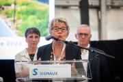 Inauguration de l'entreprise Bourgogne Franche-Comté Signaux, jeudi 21 septembre 2023 à Chemaudin-et-Vaux (25) - Photo Steeve Crétiaux