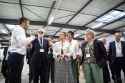 Inauguration de l'entreprise Bourgogne Franche-Comté Signaux, jeudi 21 septembre 2023 à Chemaudin-et-Vaux (25) - Photo Steeve Crétiaux
