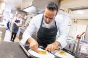 Franck Pelux, chef au Lausanne Palace en Suisse - Photo Xavier Ducordeaux Franck Pelux, chef au Lausanne Palace en Suisse - Photo Xavier Ducordeaux