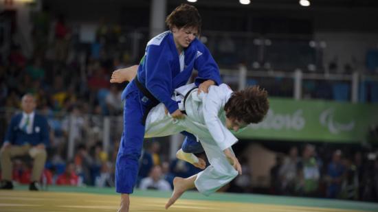 Sandrine Martinet, engagée aux Jeux Paralympiques de Tokyo 2020 (judo, moins de 48  kilos) - Photo DR