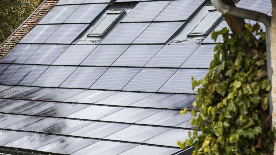 Panneaux solaires - Photo David Cesbron