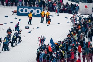 La station des Rousses (Jura) accueillera une manche de coupe du monde de ski nordique du 17 au 19 janvier 2025 - Photo Xavier Ducordeaux