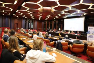 Congrès de la fédération française des Maisons de l’Europe, jeudi 3 et vendredi 4 avril 2025 à Dijon - Photo Océane Lavoustet