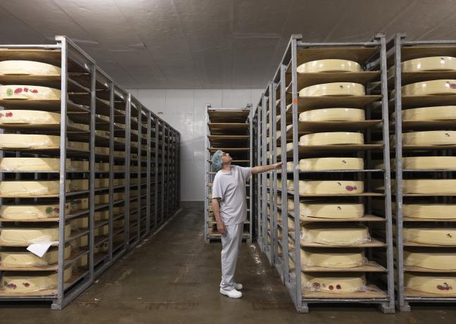 Fromagerie Milleret à Charcenne (70) - Photo David Cesbron