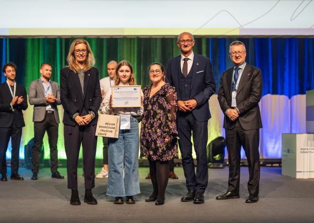 Finale du concours Pitch your project, édition 2025, mardi 25 novembre à Innsbruck (Tyrol) - Photo DR