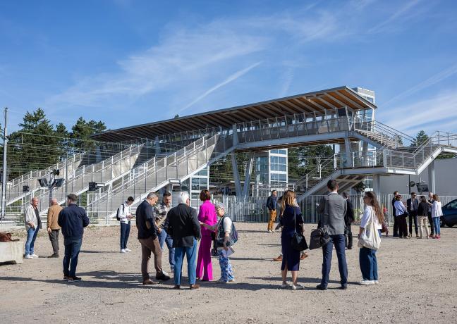 Inauguration de la gare de Mâcon après deux ans de travaux de mise en accessibilité, jeudi 21 mai 2026 - Photo Baptiste Paquot