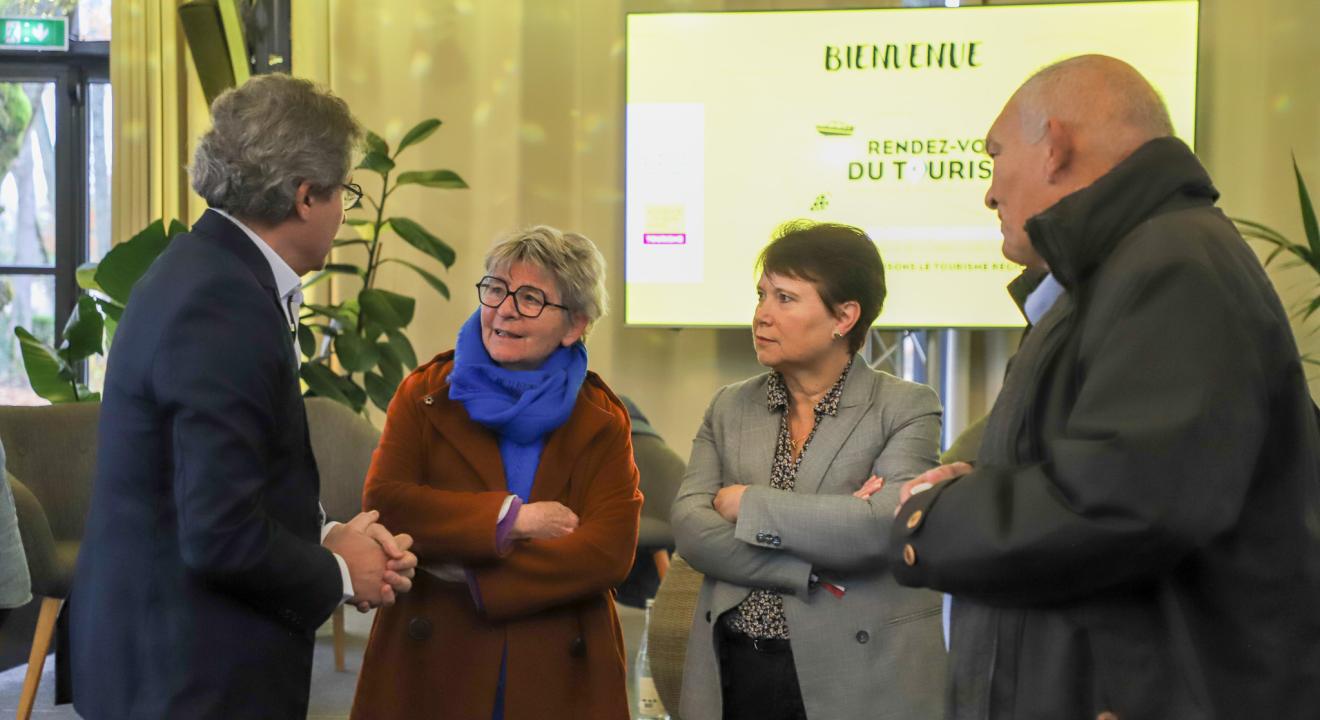 Rendez-vous du Tourisme de Bourgogne-Franche-Comté à Saint-Loup-Géanges (71), le 28 novembre 2024 - Photo Océane Lavoustet