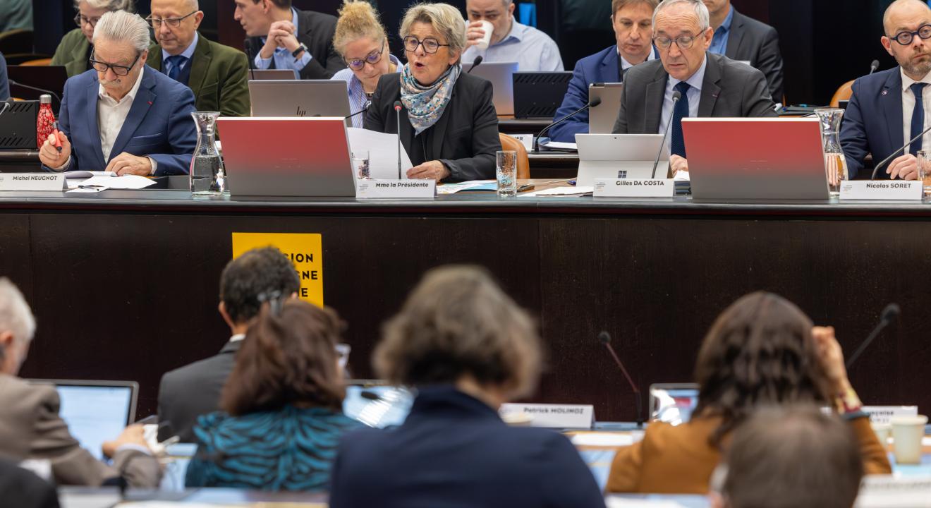 Assemblée plénière du Conseil régional de Bourgogne-Franche-Comté, vendredi 21 février 2025 - Photo Xavier Ducordeaux