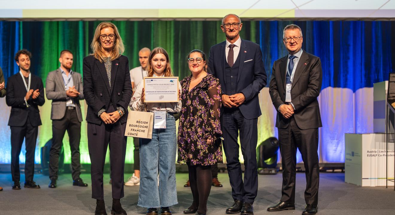 Finale du concours Pitch your project, édition 2025, mardi 25 novembre à Innsbruck (Tyrol) - Photo DR 