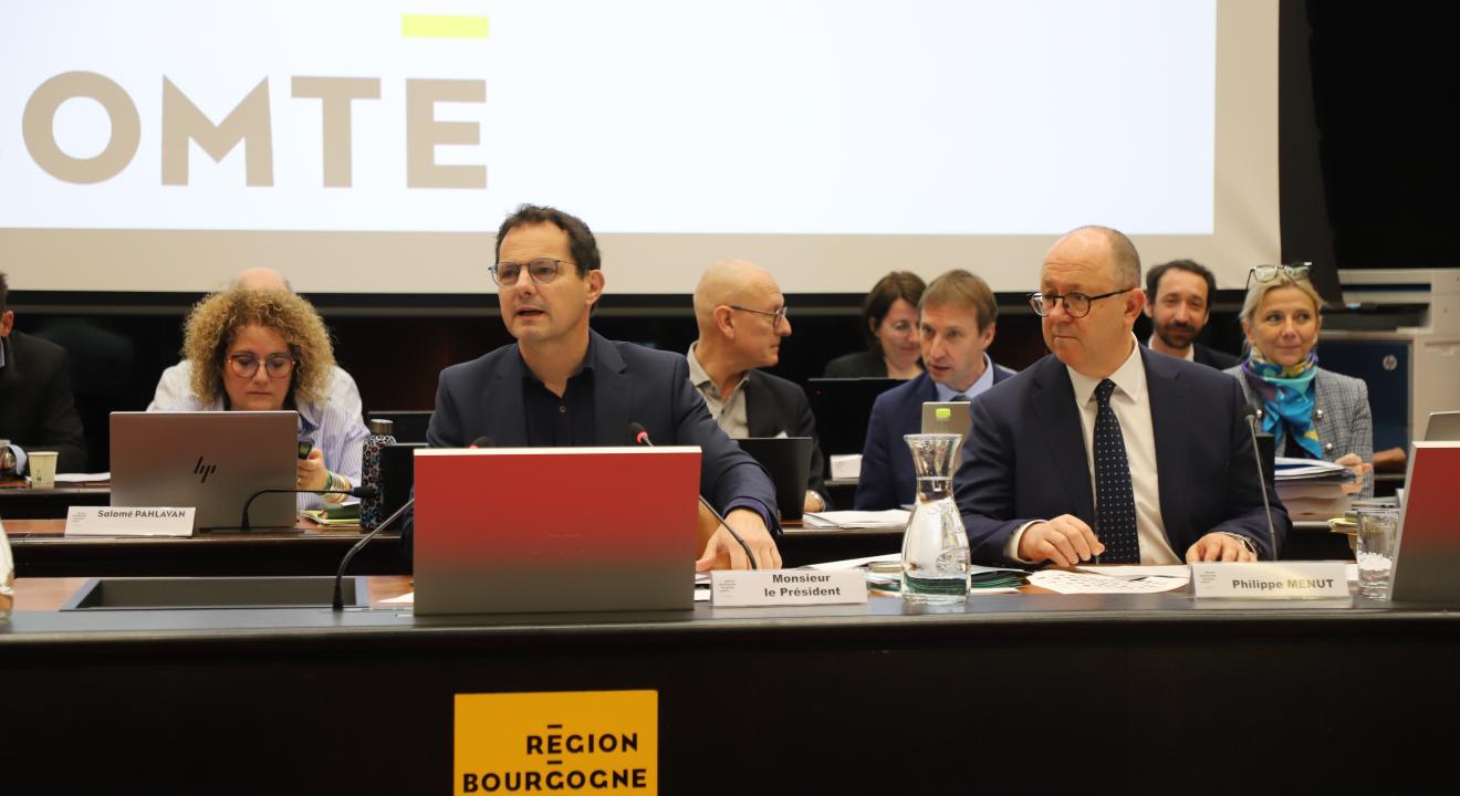 Assemblée plénière du Conseil régional de Bourgogne-Franche-Comté - DR