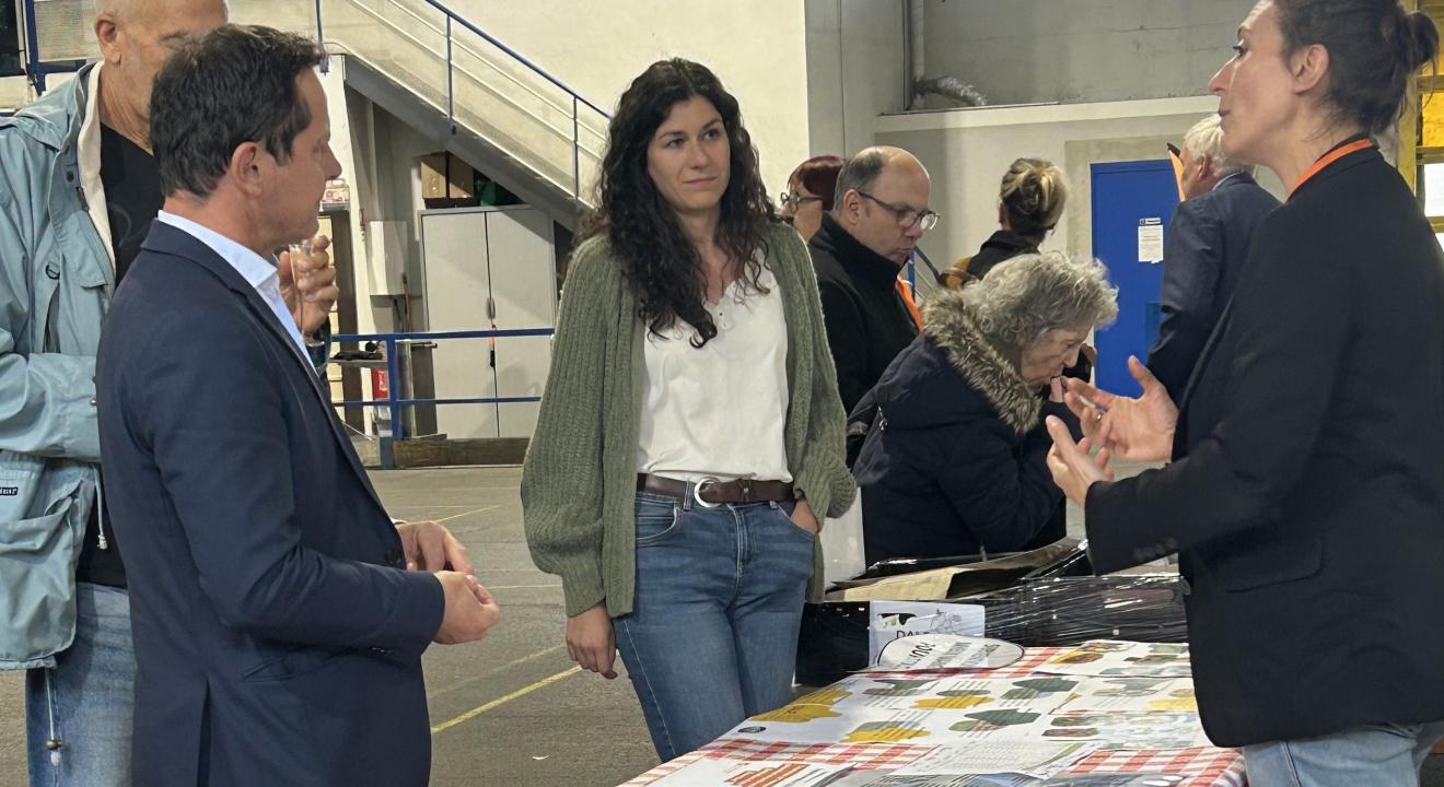 Inauguration des locaux de la Banque alimentaire de Franche-Comté, vendredi 9 octobre 2026 à Chalezeule (25) - Crédit Audrey Perrin / Région Bourgogne-Franche-Comté